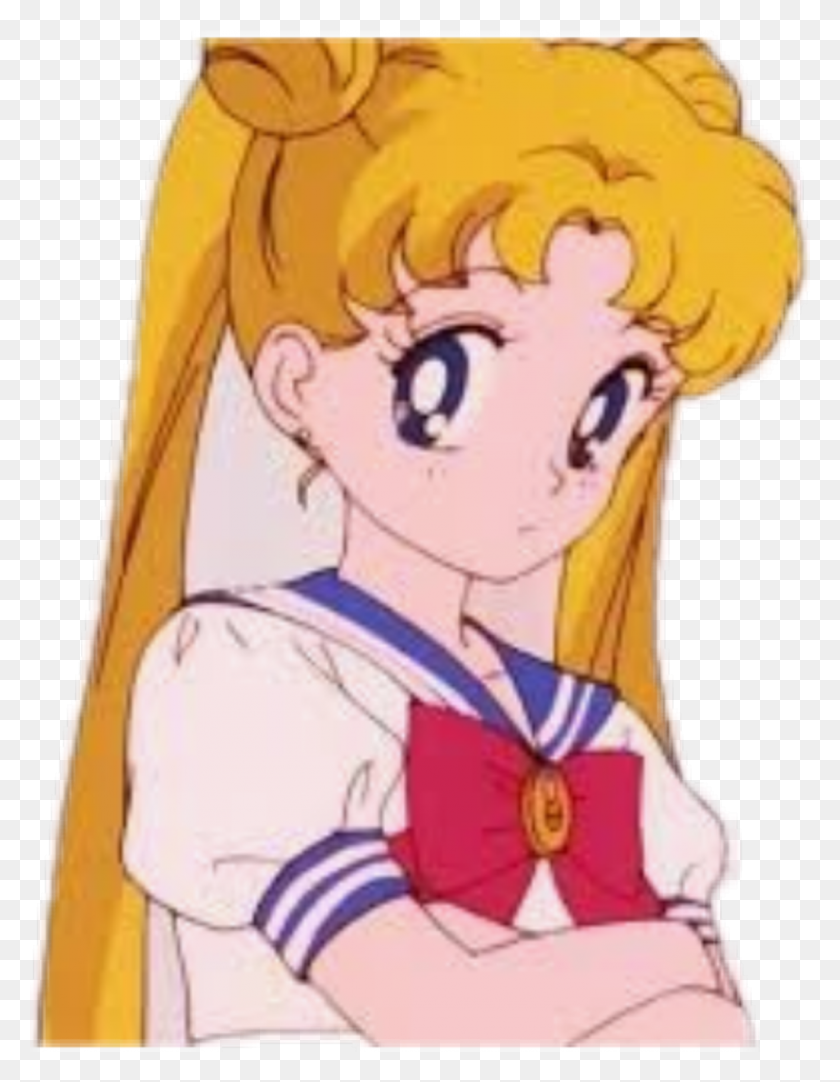 1024x1343 Sailormoon Sticker Sailor Moon Aesthetic, Comics, Book, Manga HD PNG Download