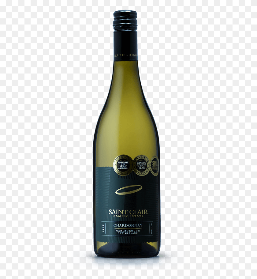 375x851 Saint Clair Marlborough Origin Chardonnay Glass Bottle, Алкоголь, Напиток, Напиток Png Скачать