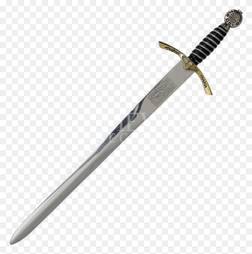 834x840 Saint Joan Of Arc Found Her Sword Along With Two Scabbards Pirate Sword, Weapon, Weaponry, Blade HD PNG Download