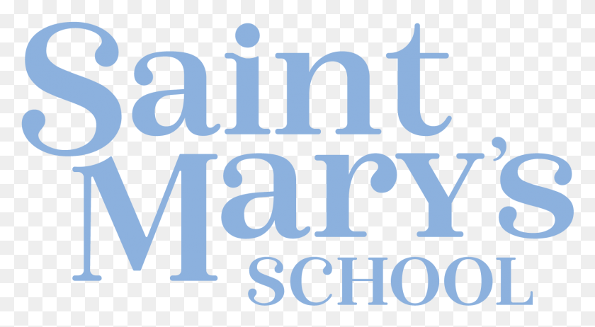 1453x749 Saint Mary39s School Logo Electric Blue, Text, Alphabet, Number HD PNG Download