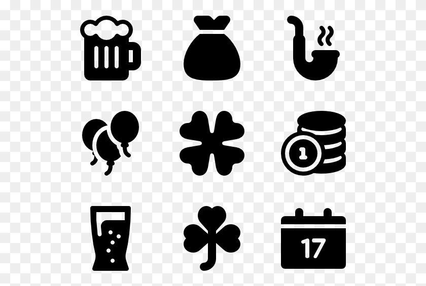525x505 Saint Patrick Day Beehive Icon, Gray, World Of Warcraft HD PNG Download