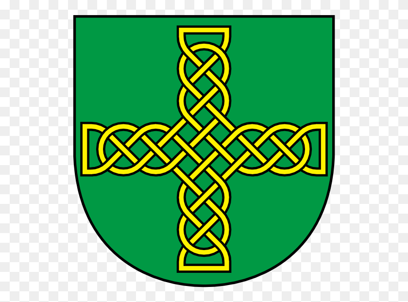 541x562 Saint Pattys Gevlochten Iers Kruis Irish Cross Flower Celtic Cross, Dynamite, Bomb, Weapon HD PNG Download
