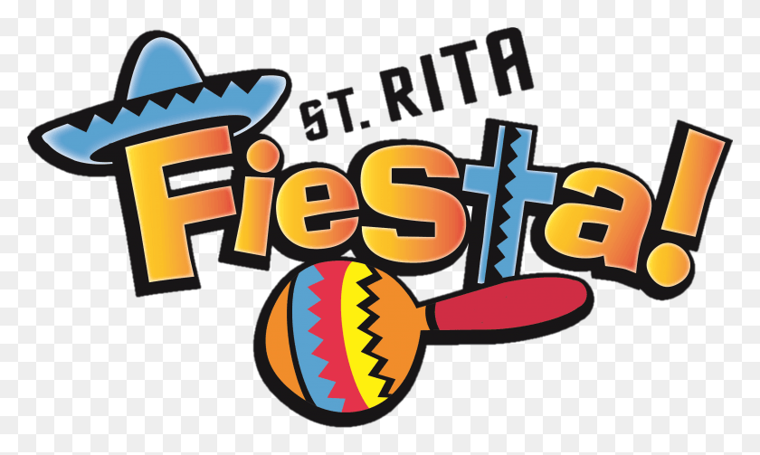 3000x1706 Saint Rita Catholic Church And School In Webster Ny Fiesta Text, Symbol, Ball HD PNG Download