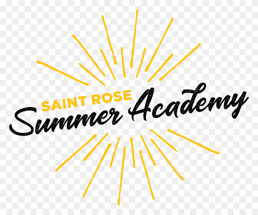 1335x1097 Saint Rose Summer Academy Logo, Texto, Aire Libre, Naturaleza Hd Png