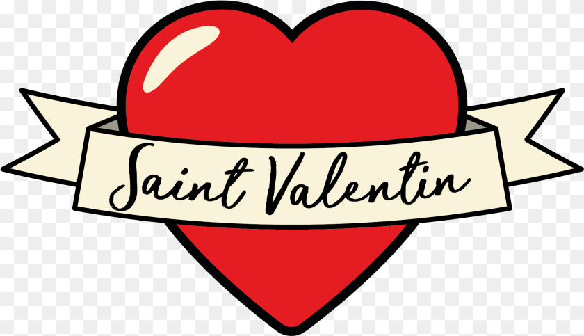 Saint Valentin Plan De Travail 1 Width, Heart Clipart PNG