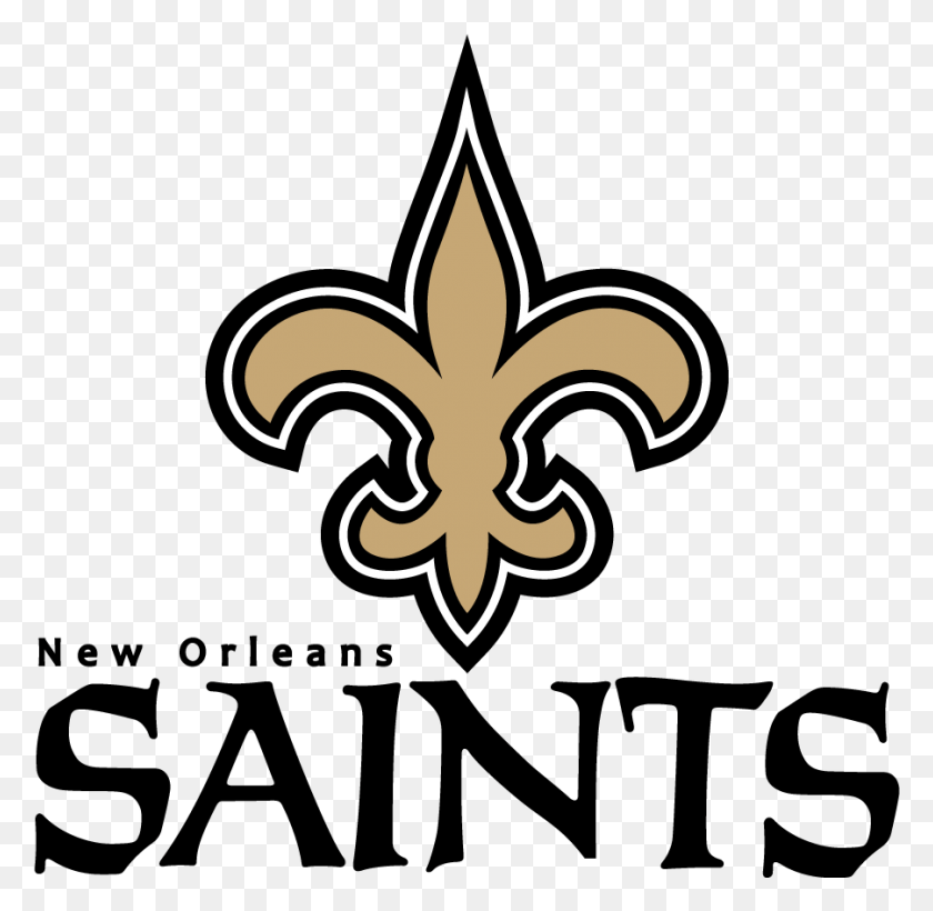 901x878 Saints New Orleans Saints Logo, Cross, Symbol, Plant HD PNG Download
