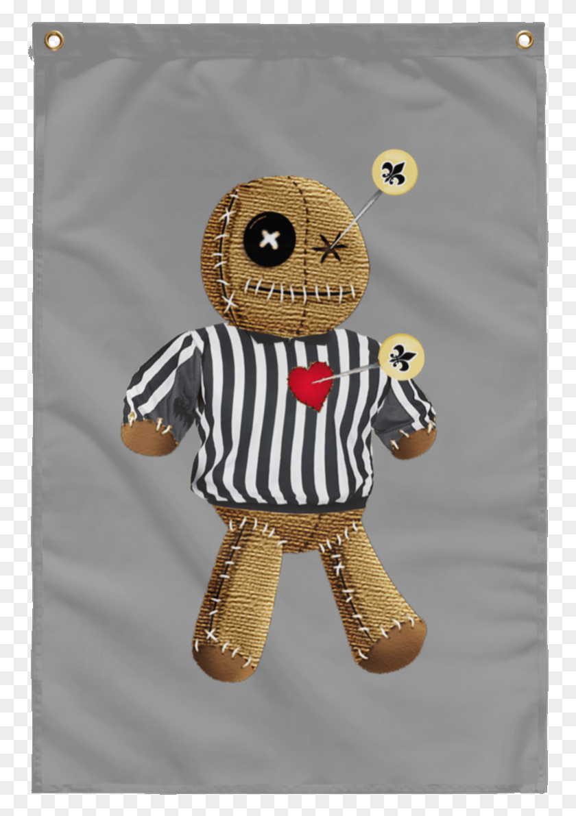 760x1131 Saints Voodoo Doll Referee Only Wall Flag Referee Voodoo Doll, Performer, Clown, Mascot HD PNG Download