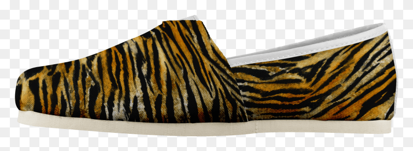 1871x596 Saki Orange Bengal Tiger Stripe Women39s Comfy Flats Wool, Rug, Zebra, Wildlife HD PNG Download
