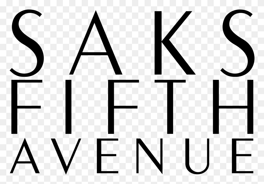 2191x1483 Логотип Saks Fifth Avenue Прозрачный Прозрачный Логотип Saks Fifth Avenue, Серый, World Of Warcraft Hd Png Скачать