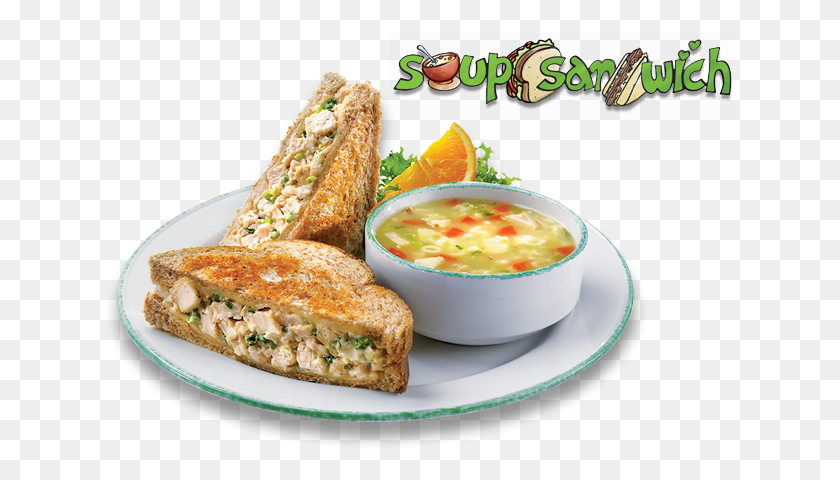 632x420 Salad Clipart Sandwich Soup Amp Sandwich Background, Bread, Food, Toast HD PNG Download