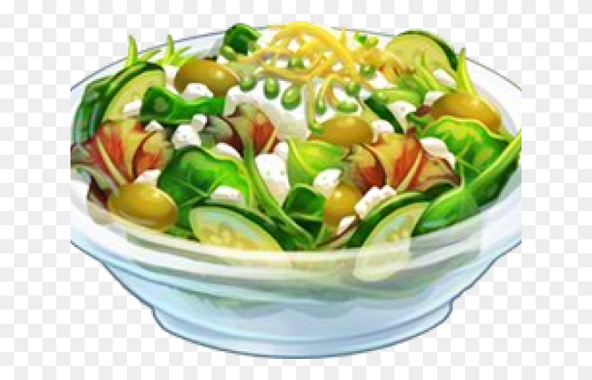 640x480 Salad Transparent Images Spinach Salad, Food, Plant, Bowl HD PNG Download