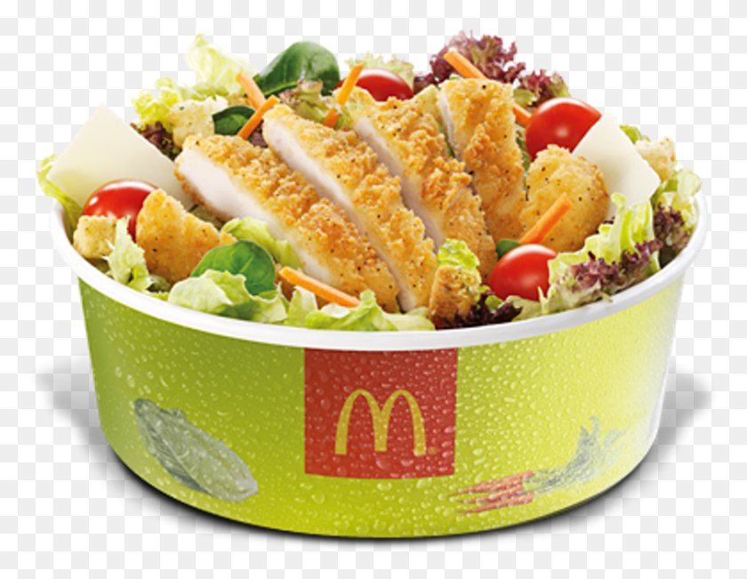 841x638 Salade Mcdonald, Lunch, Meal, Food HD PNG Download