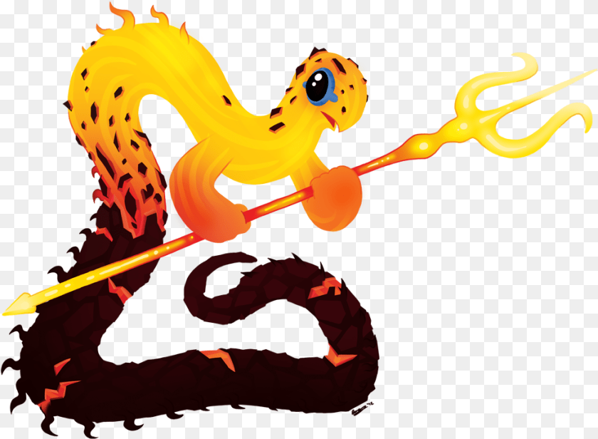 974x714 Salamander Dungeons And Drawings, Trident, Weapon, Animal, Dinosaur PNG