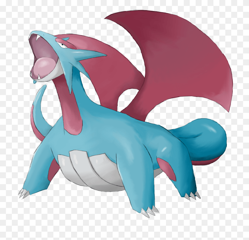 734x748 Salamence Cartoon, Toy, Hook, Claw HD PNG Download