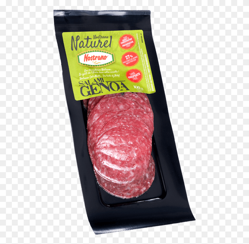 483x762 Salamigenoa Web Corned Beef, Food, Steak, Meat Loaf HD PNG Download