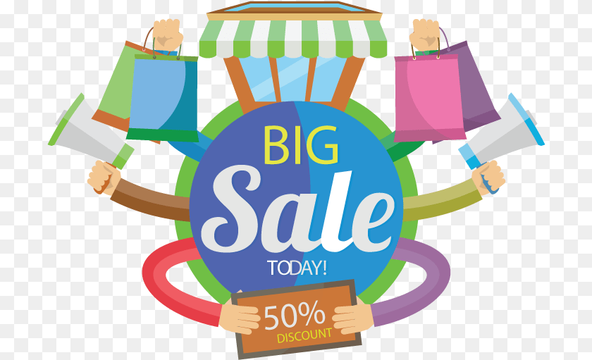 Sale Banner Sell Offer, Advertisement, Poster, Bag, Baby Sticker PNG