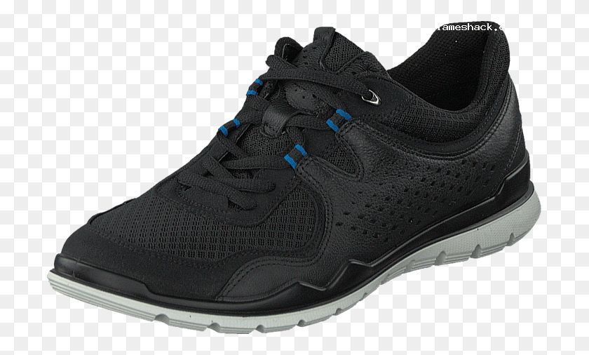 705x446 Sale Cheap Mens Ecco Lynx Black Black Leather Shoes Sneakers, Shoe, Footwear, Clothing HD PNG Download