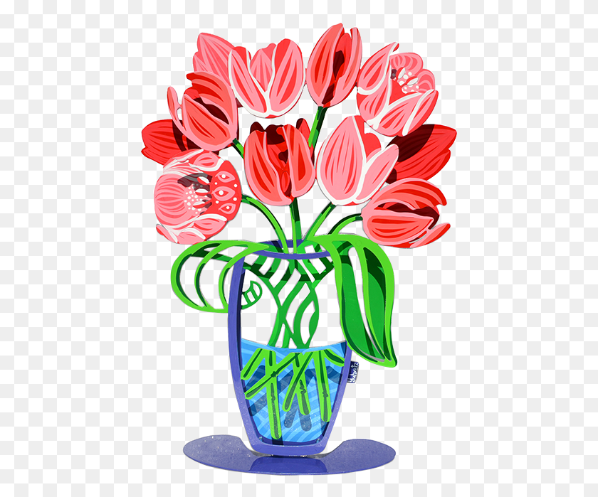 446x639 Распродажа Тюльпан, Растение, Цветок, Цветение Hd Png Скачать