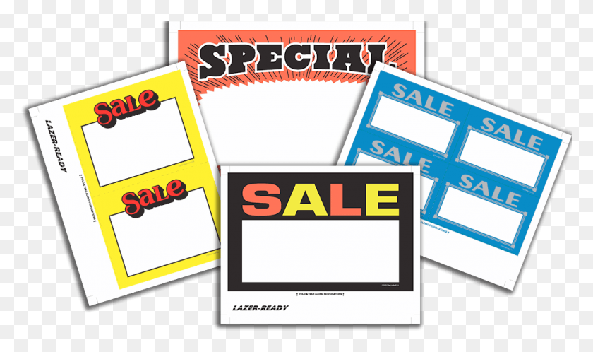 1024x576 Sales Signs Edits, Text, Paper, Advertisement HD PNG Download