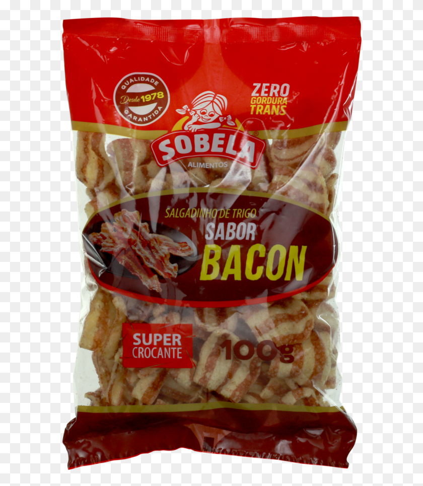 600x905 Salgadinho Trigo Bacon Junk Food, Растение, Орех, Овощи Hd Png Скачать