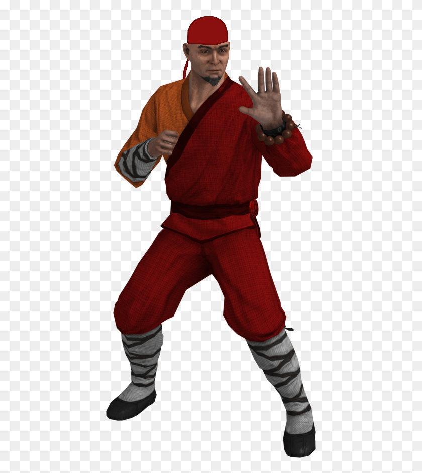 419x883 Salim Hikata Photo Hikata Mortal Kombat Monje, Person, Human, Finger HD PNG Download