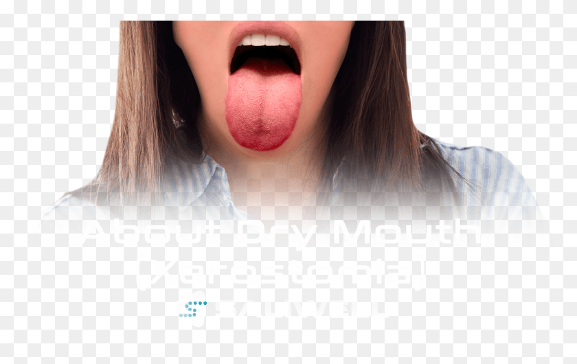 2404x1450 Saliwell About Dry Mouth Tongue, Lip, Person, Human HD PNG Download