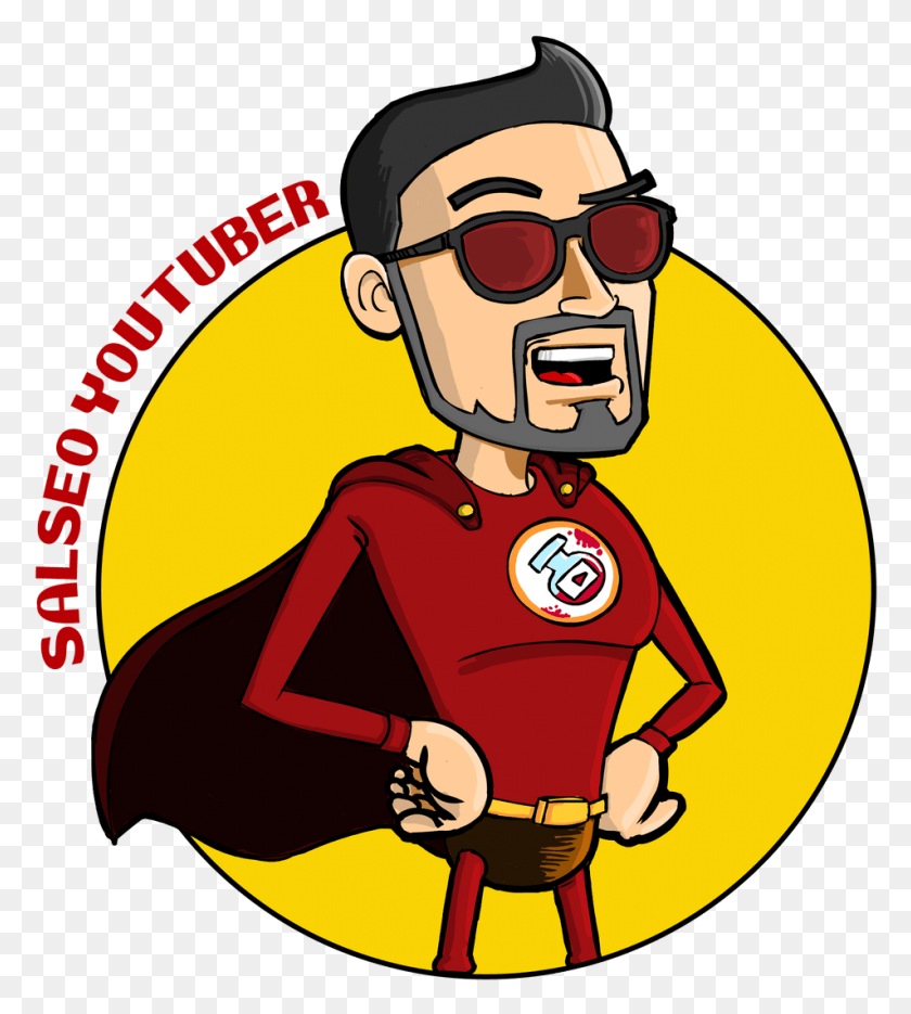 953x1070 Salseo Youtuber On Twitter Cartoon, Sunglasses, Accessories, Accessory HD PNG Download