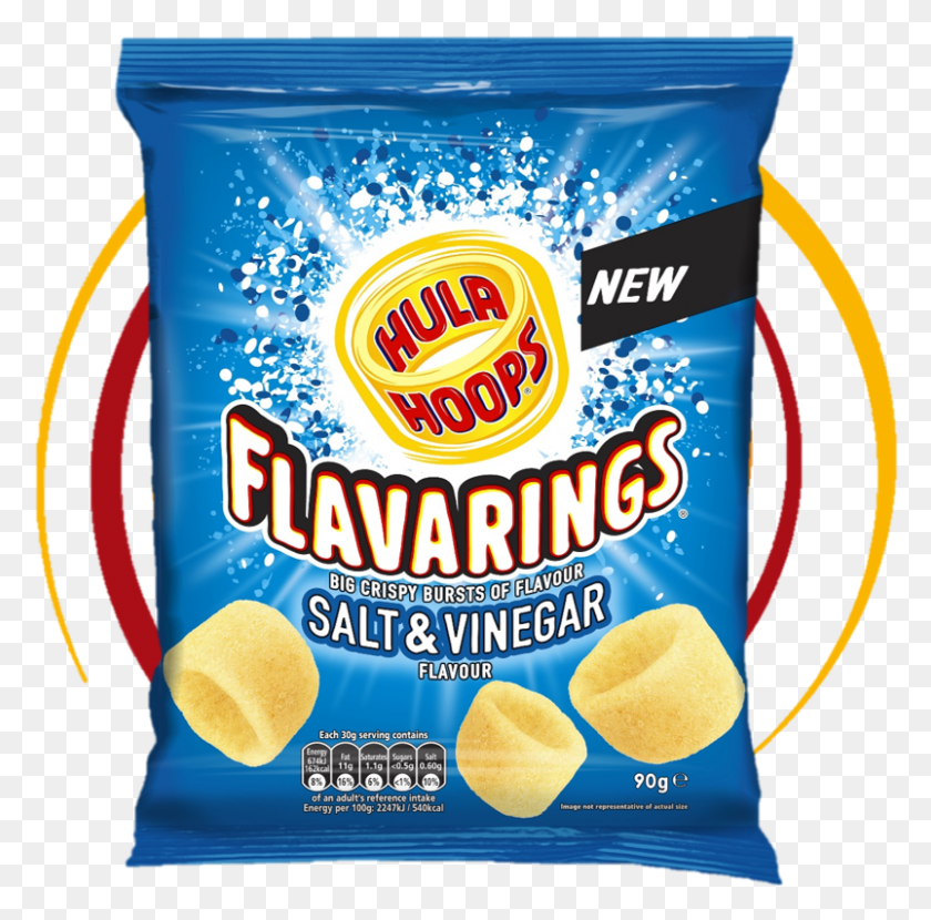 803x793 Salt Amp Vinegar Flavour Hula Hoops Flavarings, Food, Plant, Mayonnaise HD PNG Download