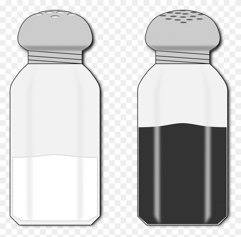 2400x2365 Salt And Pepper Clip Art, Bottle, Shaker, Beverage HD PNG Download