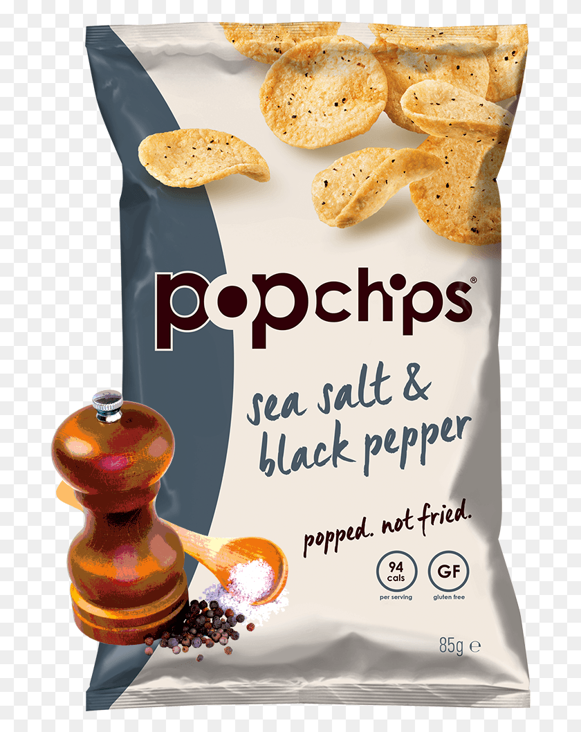 695x998 Salt And Pepper Popchips Sour Cream And Onion, Bread, Food, Plant HD PNG Download
