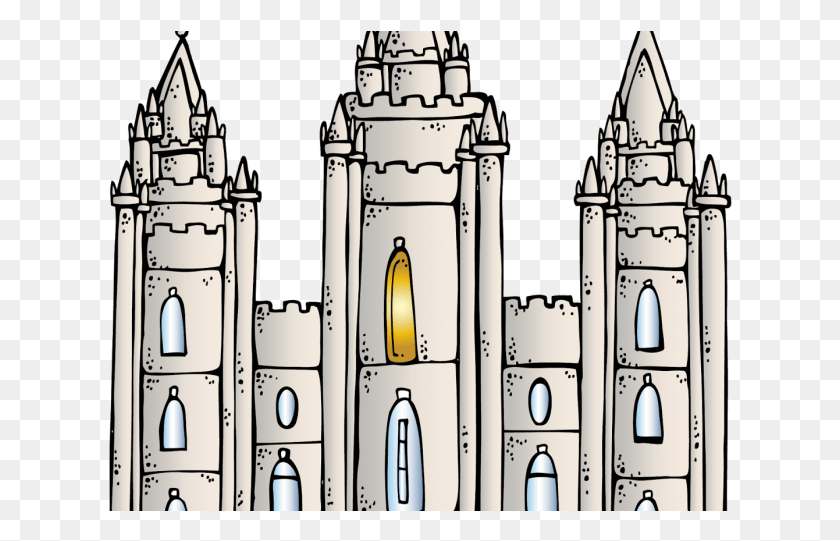 624x481 Salt Lake Temple Clipart Lds General Conference Coloring Pages Free, Architecture, Building, Spire HD PNG Download