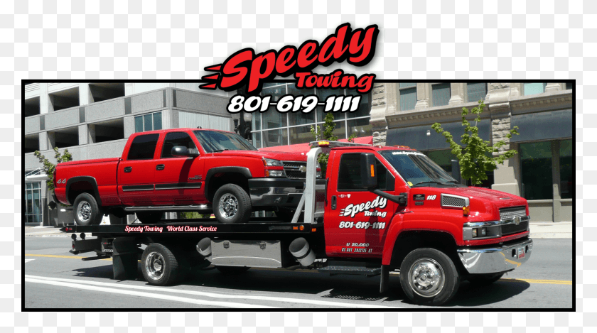 1600x840 Salt Lake Towing Company Speedy Towing, Truck, Vehicle, Transportation HD PNG Download
