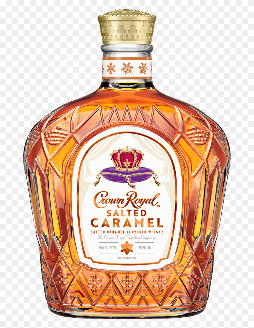 687x1024 Salted Caramel Crown Royal, Liquor, Alcohol, Beverage HD PNG Download