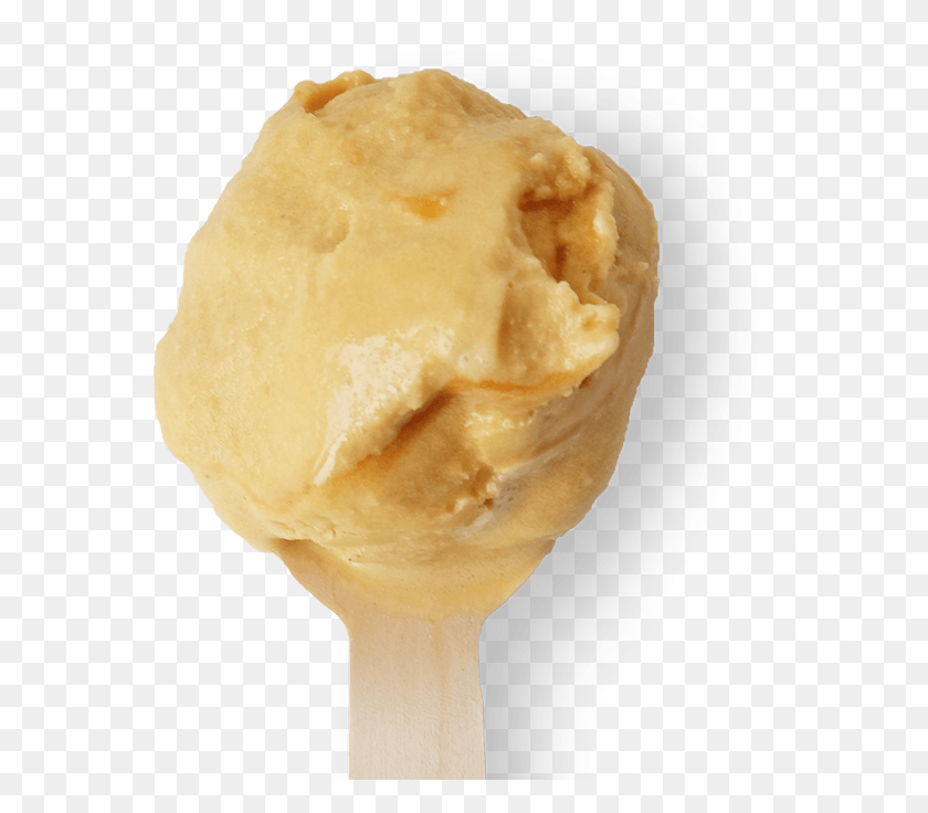 570x676 Salted Caramel Swirl, Ice Cream, Cream, Dessert HD PNG Download
