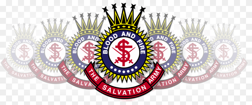 968x406 Salvation Army Crest, Logo, Emblem, Symbol, Badge Clipart PNG