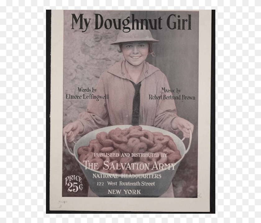 546x657 Salvation Army Donut Girls, Advertisement, Poster, Flyer HD PNG Download