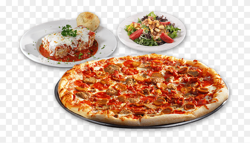 731x421 Descargar Png Sam And Louies Comida Italiana Pizza Estilo California, Comida, Plato, Cena Hd Png