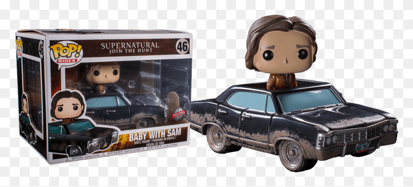 1500x618 Sam With Baby Funko Pop, Tire, Car, Vehicle HD PNG Download