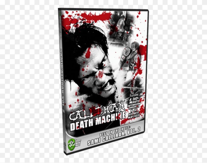 371x601 Descargar Png Sami Callihan Dvd Callihan Death Machine El Sami Callihan Poster, Anuncio, Folleto, Papel Hd Png