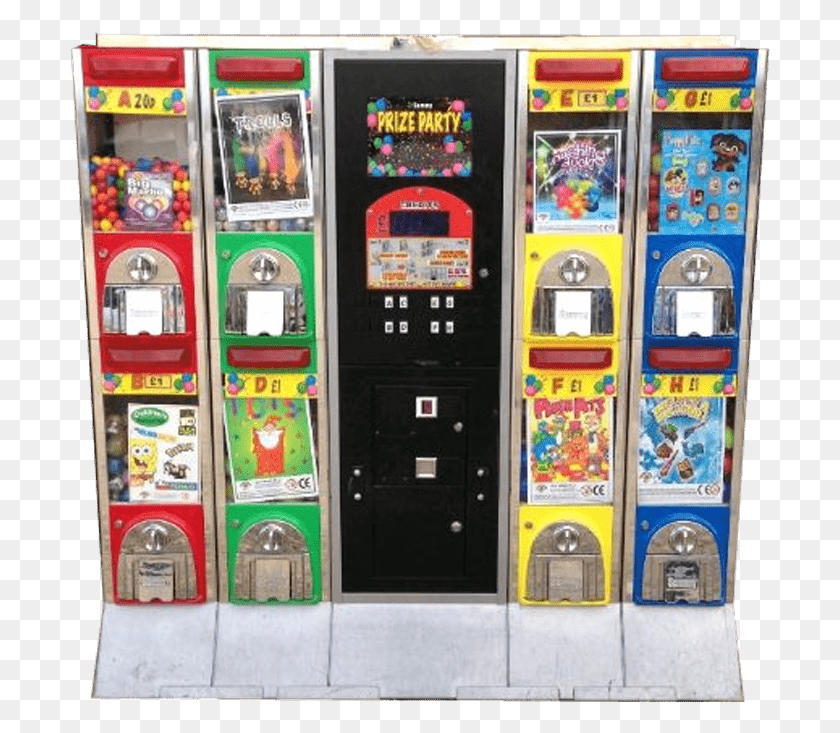 701x673 Sammy Vendor Arcade Machine Sammy Prize Party, Vending Machine HD PNG Download