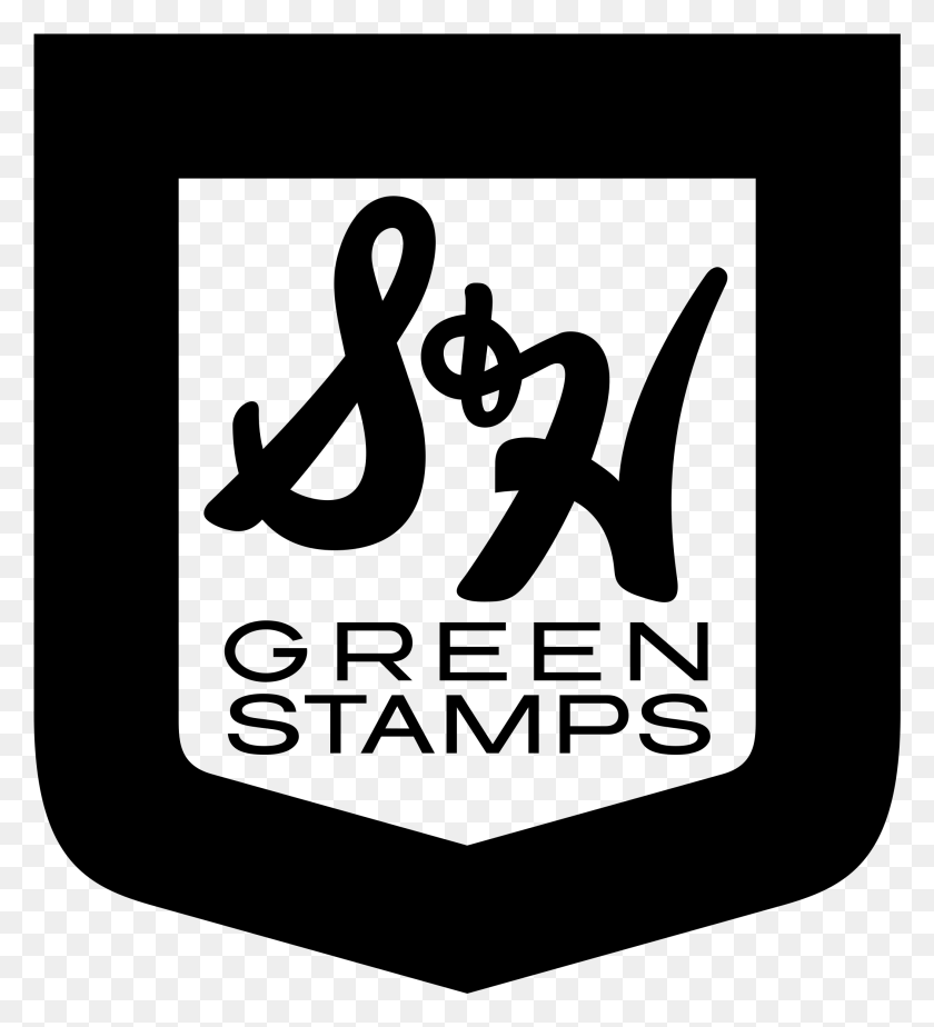 2103x2331 Samph Green Stamps Logo Прозрачный S Amp H Зеленый Логотип Stamps, Серый, World Of Warcraft Hd Png Скачать