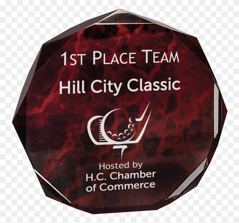 760x722 Sample Of Red Marble Octagon Acrylic Award American College Of Physicians, Text, Advertisement, Poster HD PNG Download