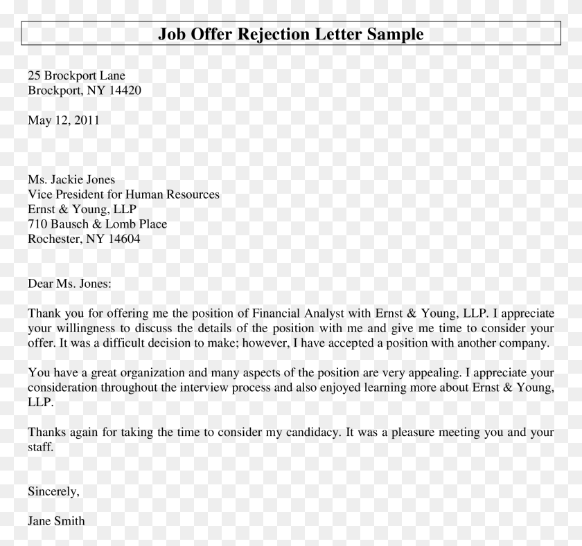 Sample Of Rejection Letter For Job Offer Valid Free Sample Of Certification Letter Of Employment, Gray, World Of Warcraft HD PNG Download