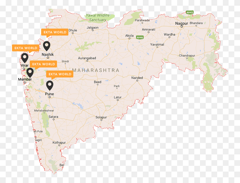 755x580 Samruddhi Mahamarg Route Map, Diagram, Plot, Atlas HD PNG Download