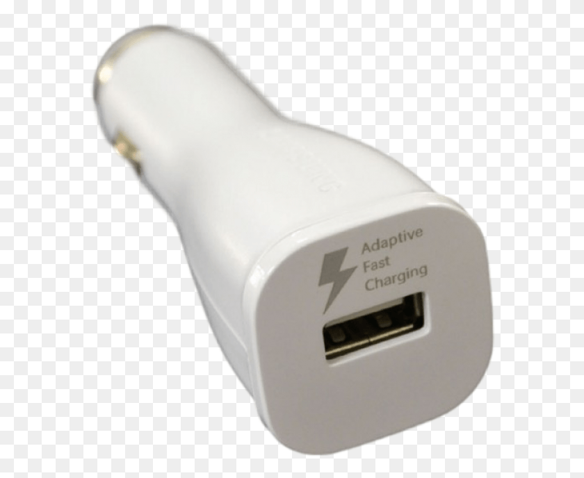 586x628 Samsung Car Charger Fast Charging Ep Ln915u White Usb Car Charger Samsung, Adapter, Plug HD PNG Download