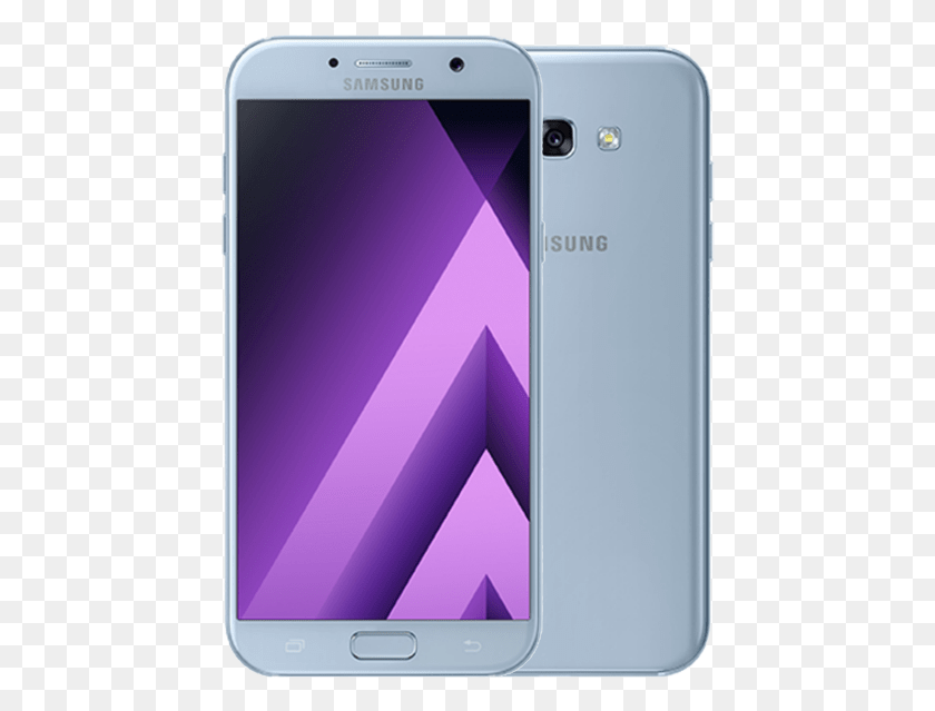 444x579 Samsung Galaxy A5 2017 Blue Mist Deals Samsung A5 2017 Blue, Мобильный Телефон, Телефон, Электроника, Hd Png Скачать