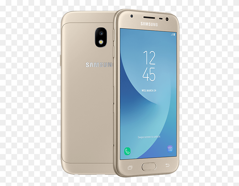 422x592 Descargar Png Samsung Galaxy J3 2017 Gold Ipad And Tablet Samsung Galaxy J3 Tablet, Teléfono Móvil, Teléfono, Electrónica Hd Png