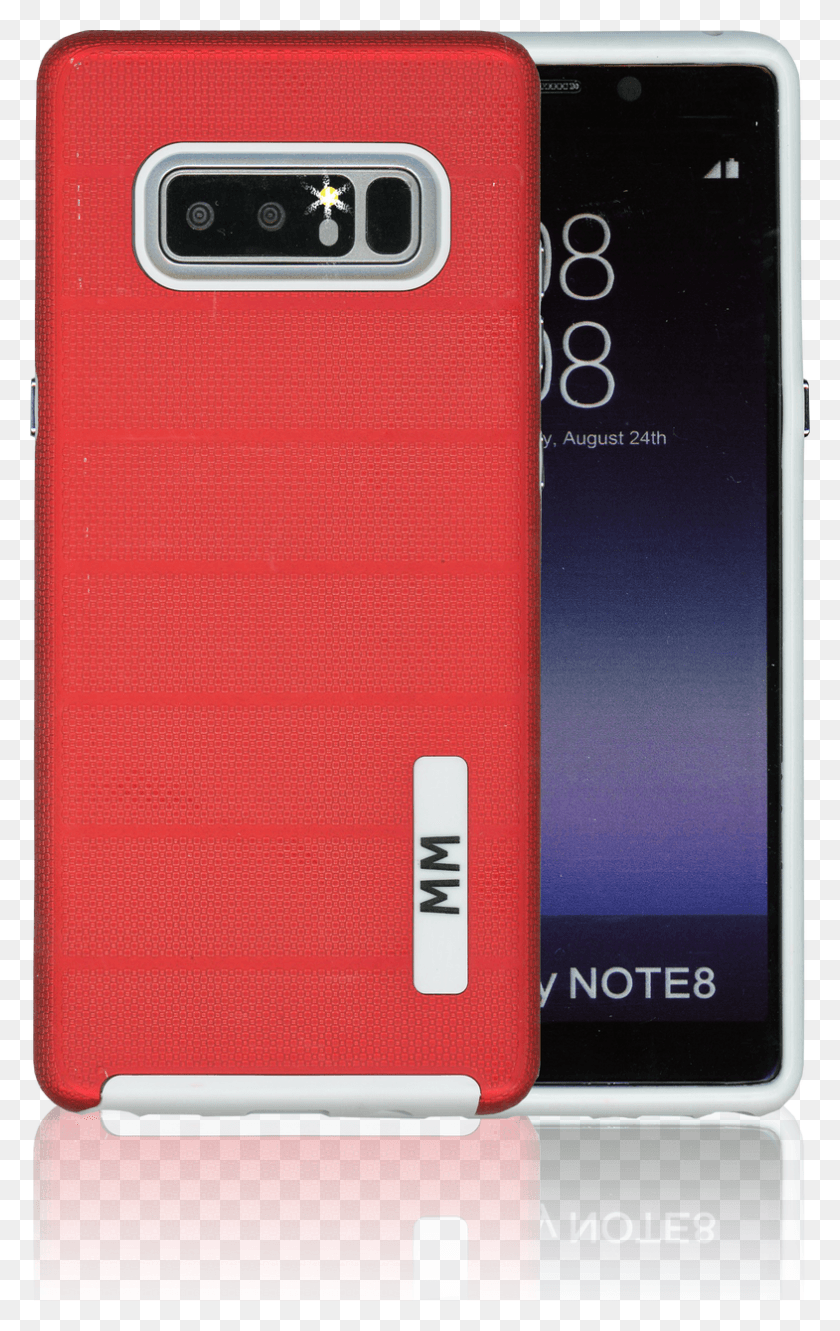 785x1280 Descargar Png Samsung Galaxy Note 8 Mm Opal Slim Case Red Smartphone, Teléfono Móvil, Electrónica Hd Png