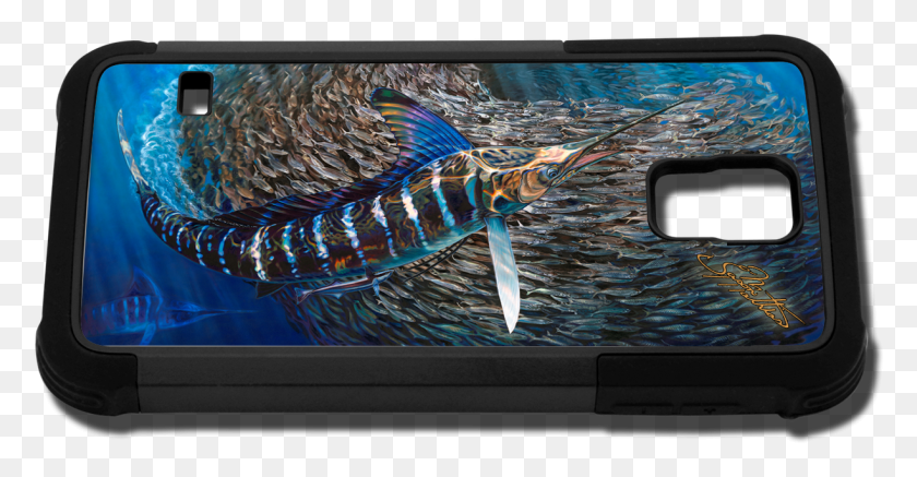 1224x592 Descargar Pngfunda Para Teléfono De Bellas Artes Samsung Galaxy S5 Por Artista Jason Smartphone, Animal, Pez, Sea Life Hd Png