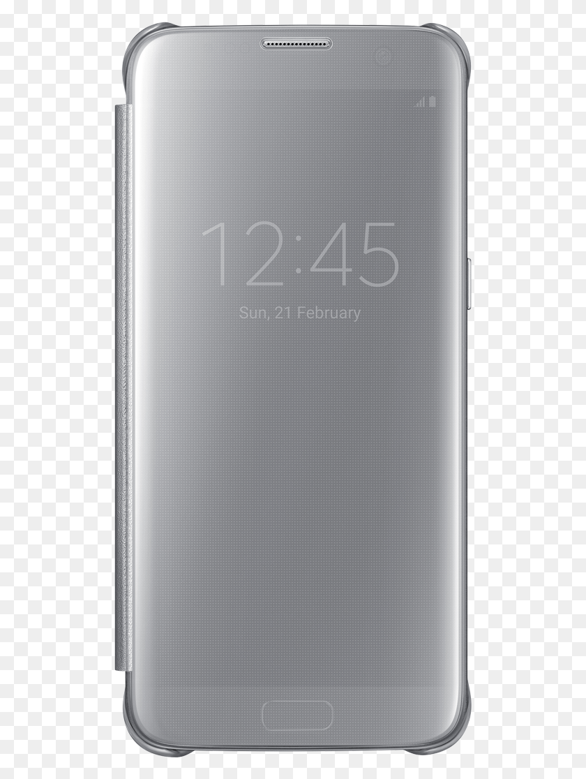 514x1056 Descargar Png Samsung Galaxy S7 Edge Clear View Funda Samsung S7 Edge, Teléfono Móvil, Electrónica Hd Png